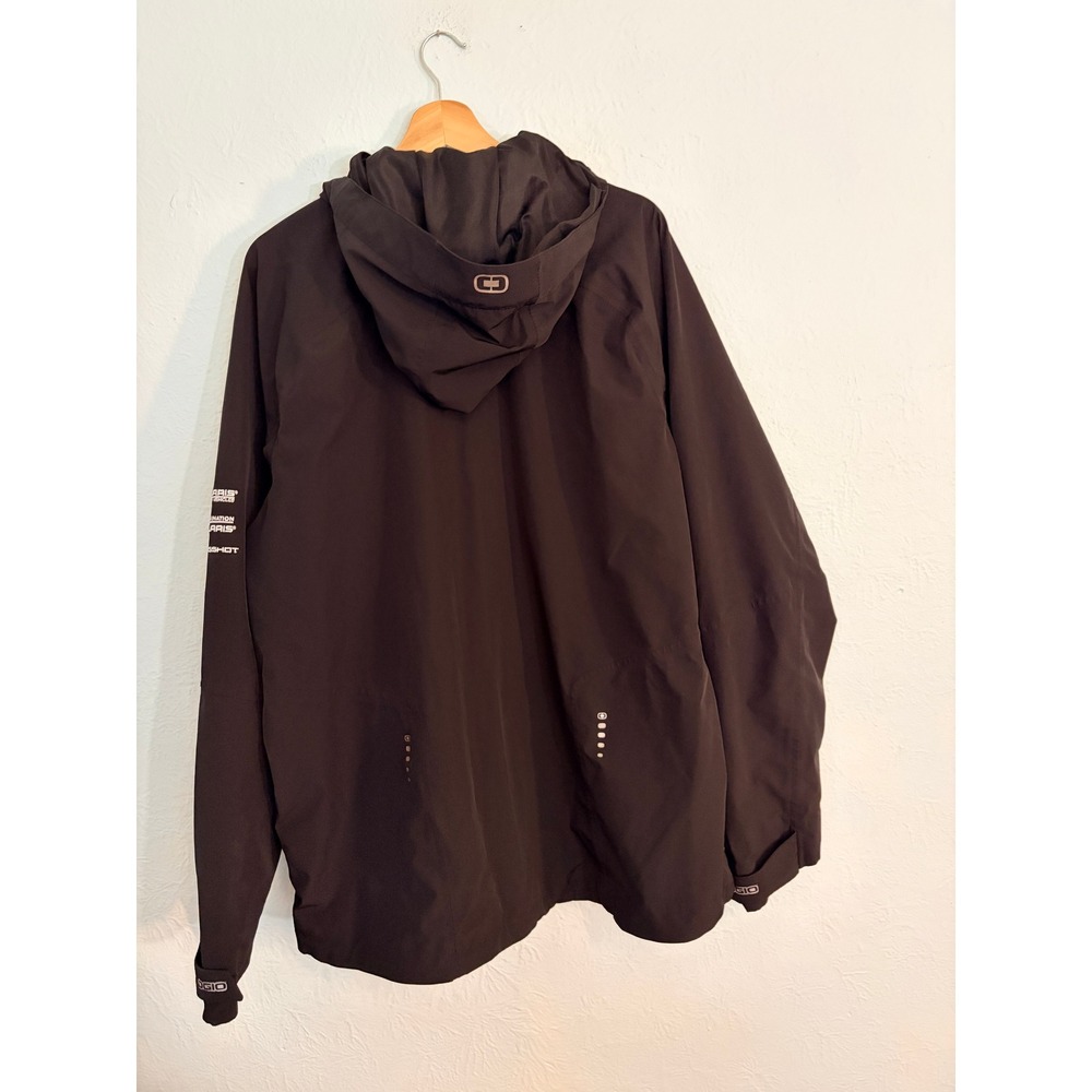 OGIO Polaris Hooded Shell Jacket XL Black Endurance Off-Road Gorpcore Slingshot - Picture 2 of 16